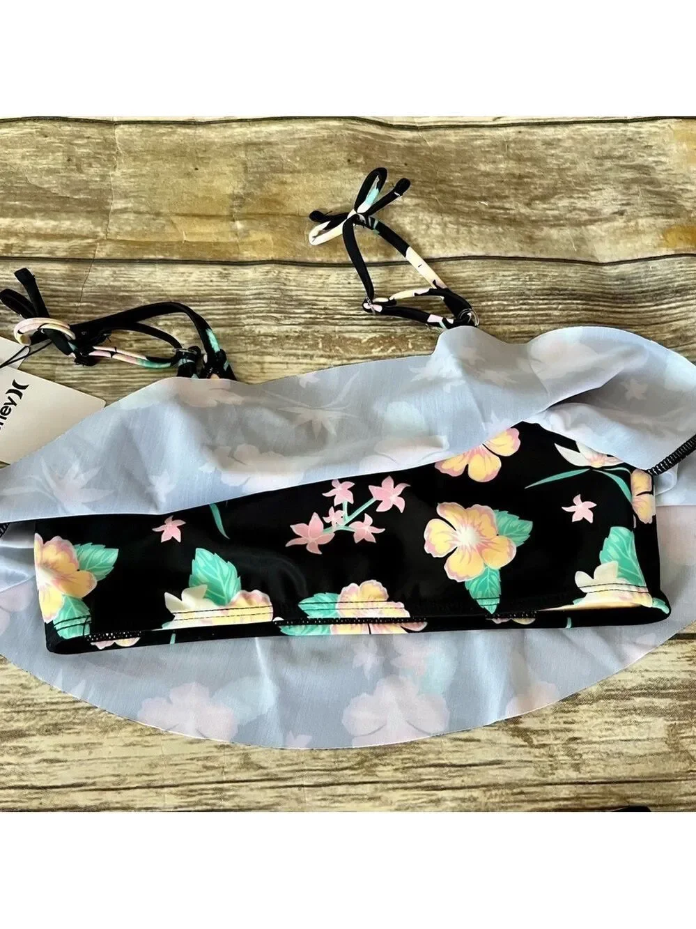 NWT HURLEY TROPICAL 2 PIECE